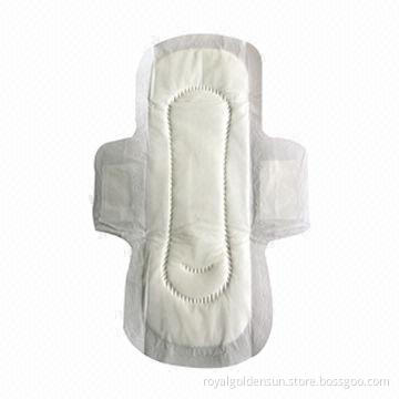 250mm sanitary napkins with embossing